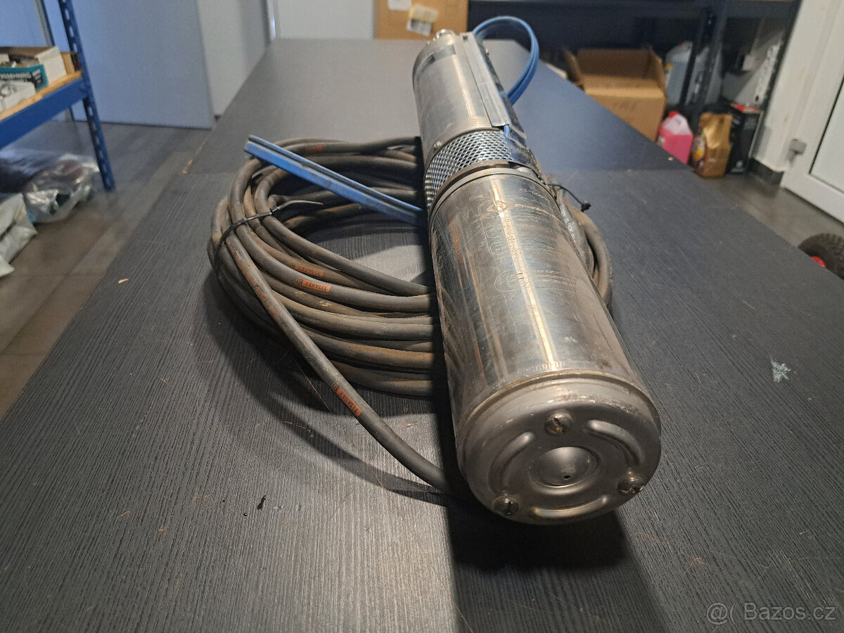 Nerezové čerpadlo do vrtu Calpeda s motorem Franklin - 4