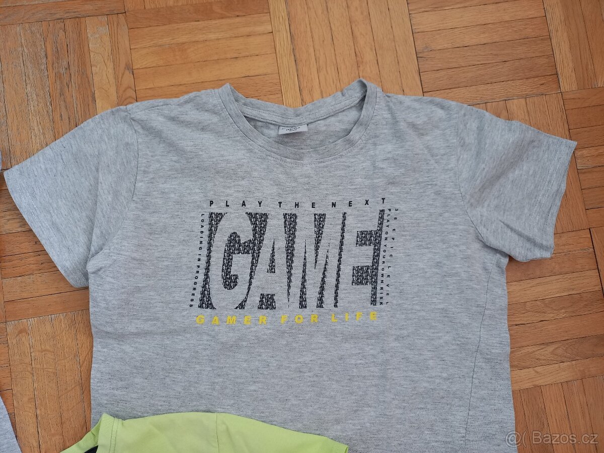 3x tričko KIK Y.F.K. 146/152 - 4