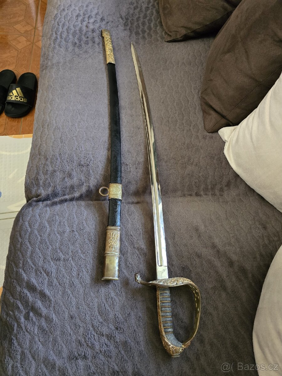 KRÁSNÁ STARÁ ŠAVLE RAKOUSKO UHERSKO VZOR 1889 - 4