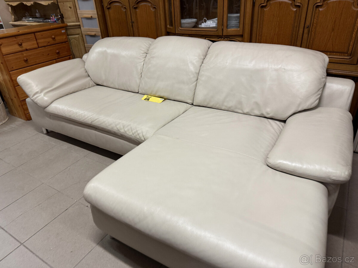 WILLI SCHILLIG kožená rohová sedací souprava - 4