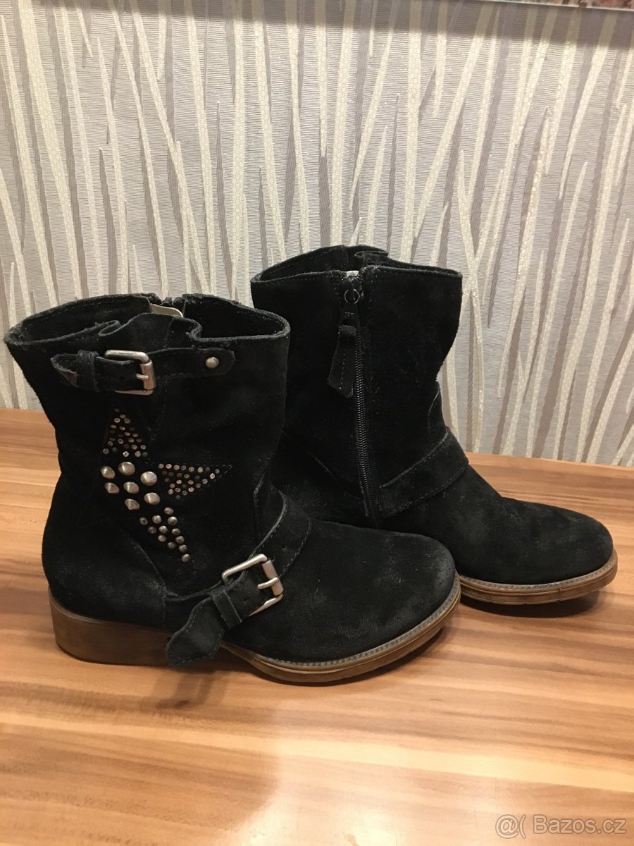 Nízké kozačky vel.38 - 4