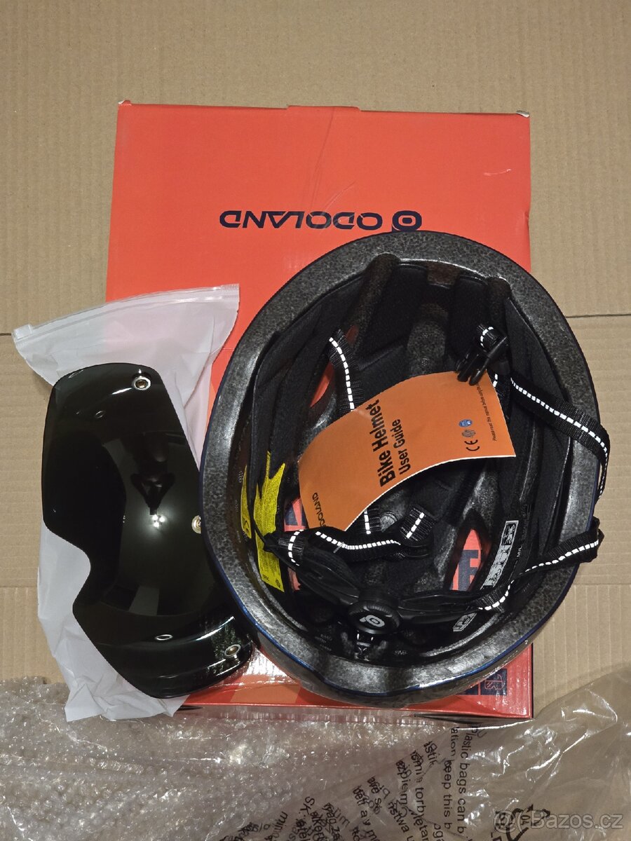 Cyklistická přilba Odoland modrá - 4