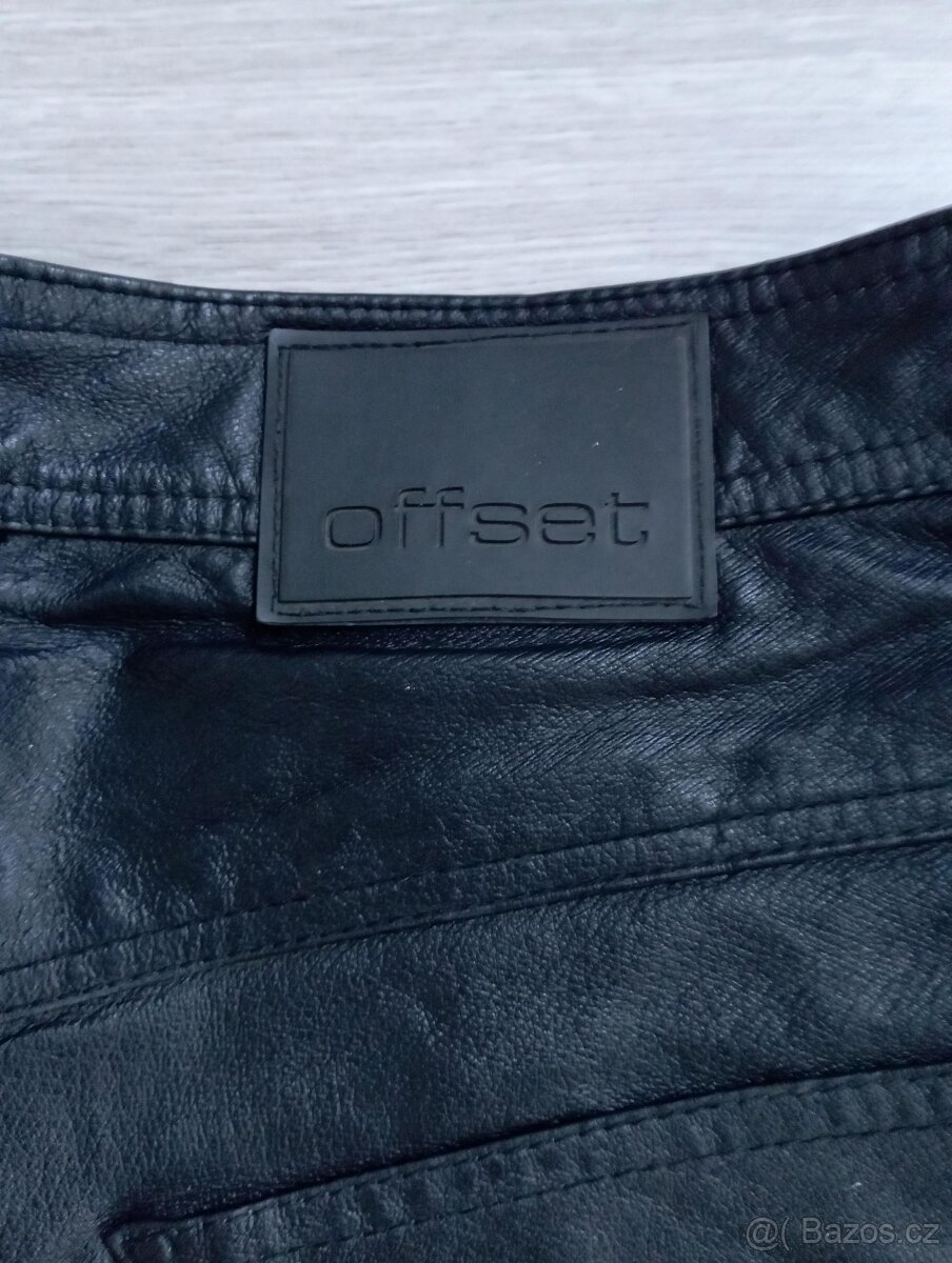 Kožené pánské kalhoty XL - 4