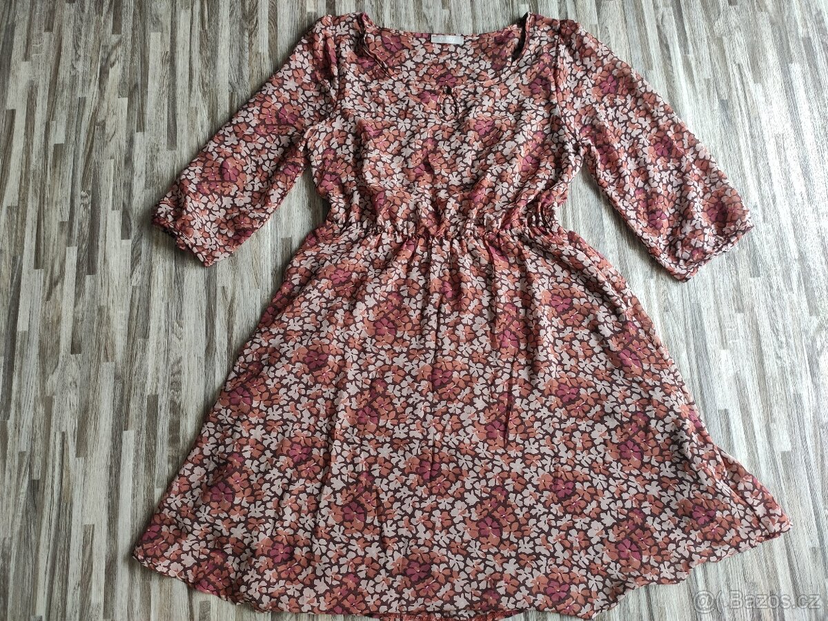 Různé šaty s tříčtvrtečním a douhým rukávem - vel. 36 - 4