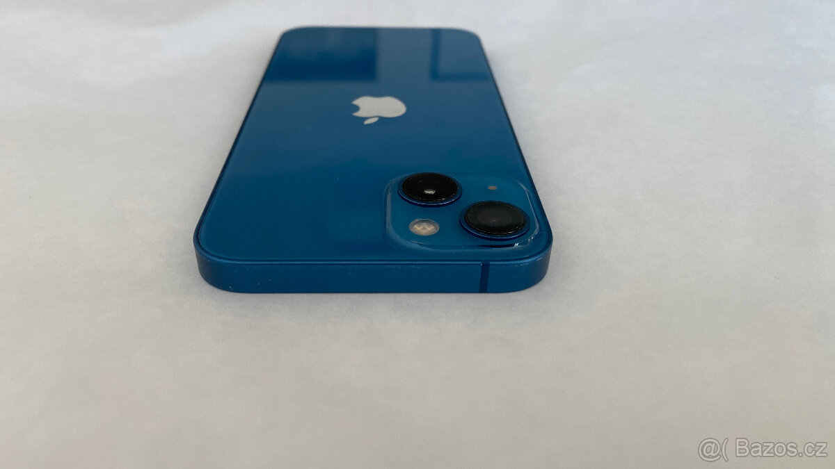APPLE IPHONE 13 128 GB MODRÝ,12 MĚS.ZÁRUKA,VELMI HEZKÝ - 4