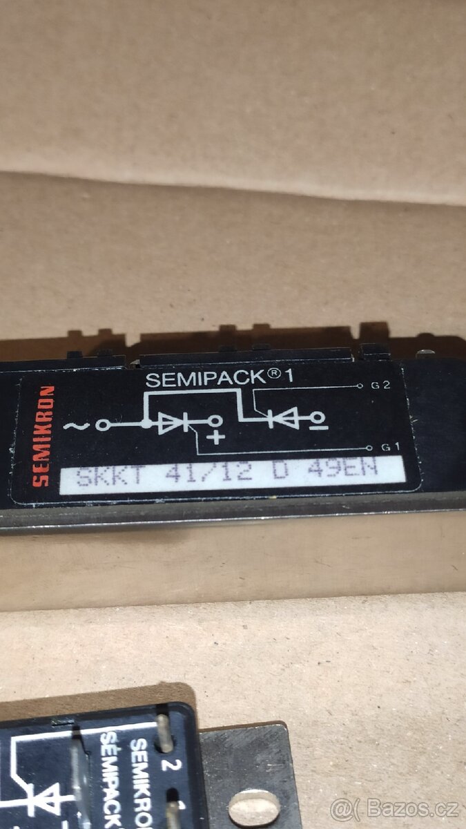 Tyristorový modul a můstkový usměrňovač - 4