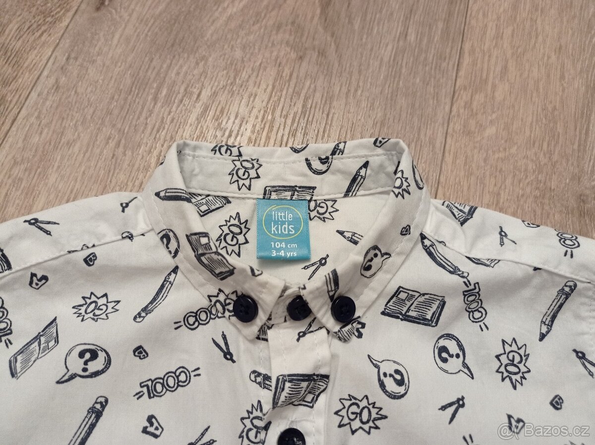 Chlapecká košile, vel. 98/104 - 4