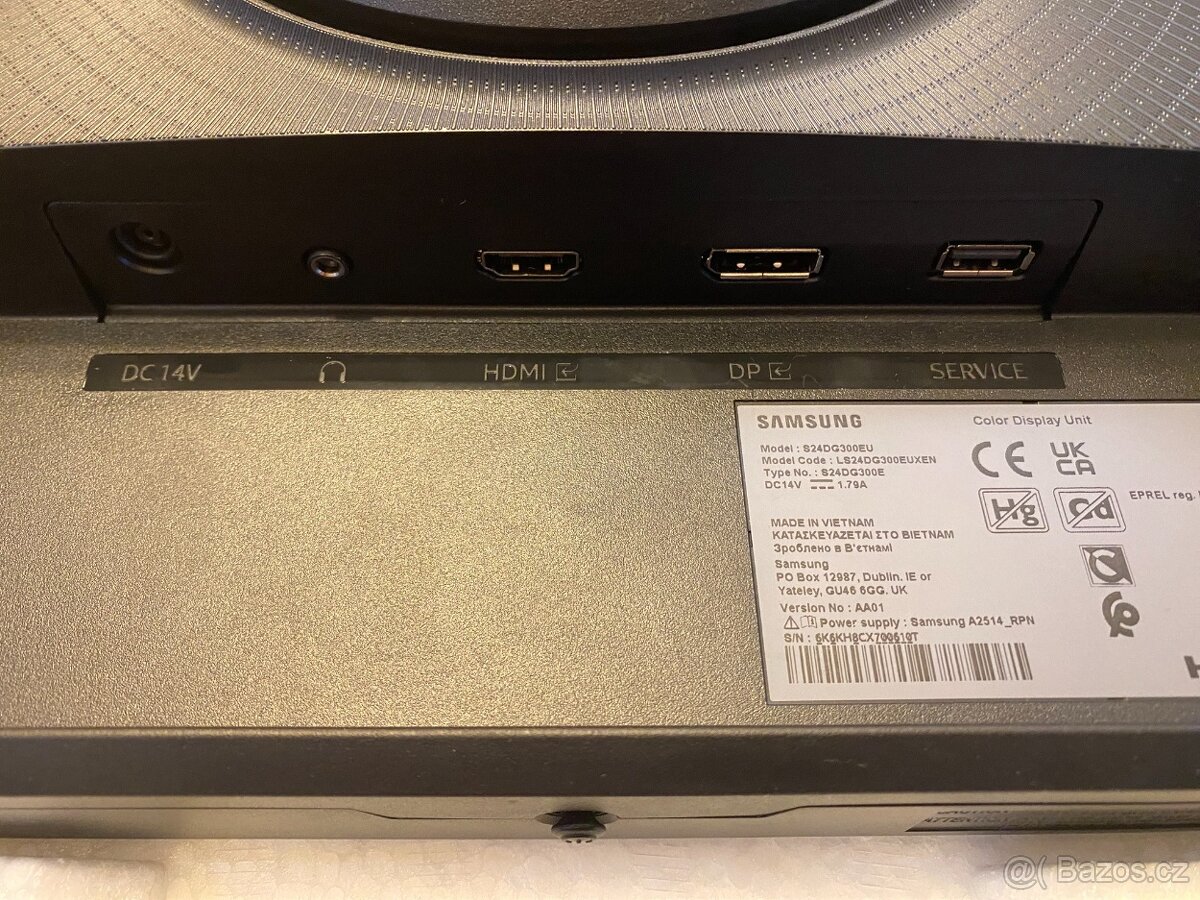 Herní monitor 24" Samsung Odyssey G30D - 4