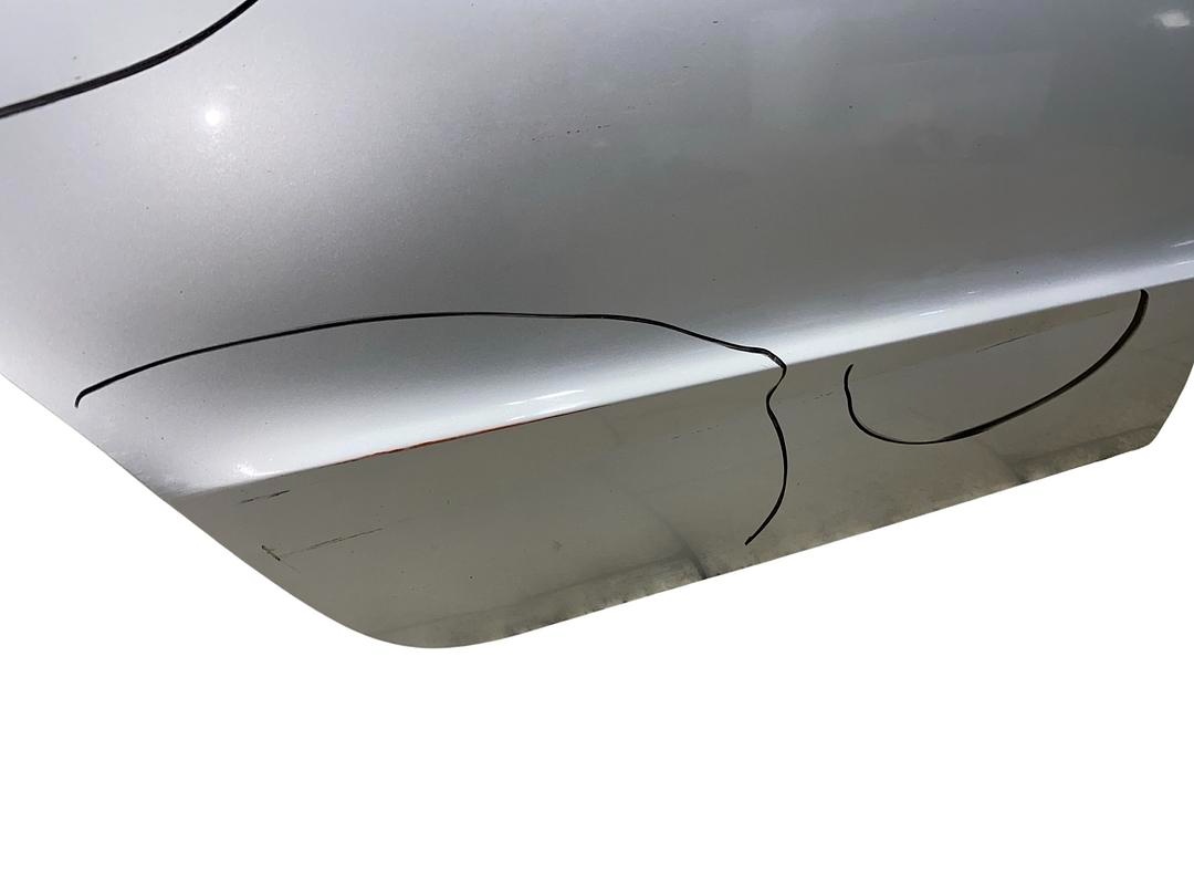 Pravé zadní dveře stříbrná LA7W Škoda Superb 2 sedan 2013 - 4