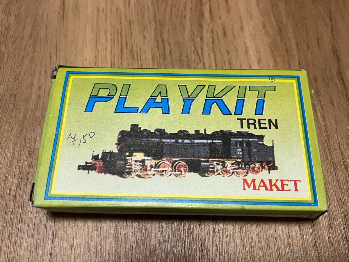 Playkit Tren – model parní lokomotivy – rarita Turecko - 4