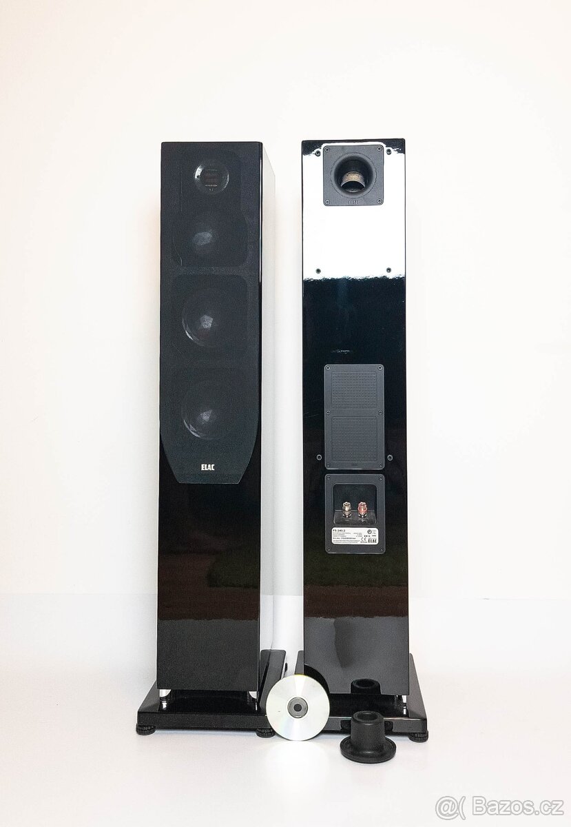 ELAC FS 249.2 Black High Gloss / Dovoz v cene : Brno, Praha - 4