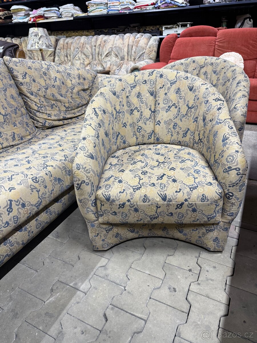 Sedací souprava + 2 křesla - 4