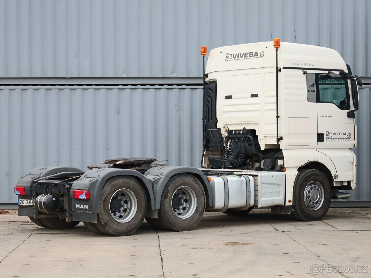 MAN TGX 26.500, EURO 6, 6x4, STANDARD, RETARDÉR, DVOUOKRUHOV - 4