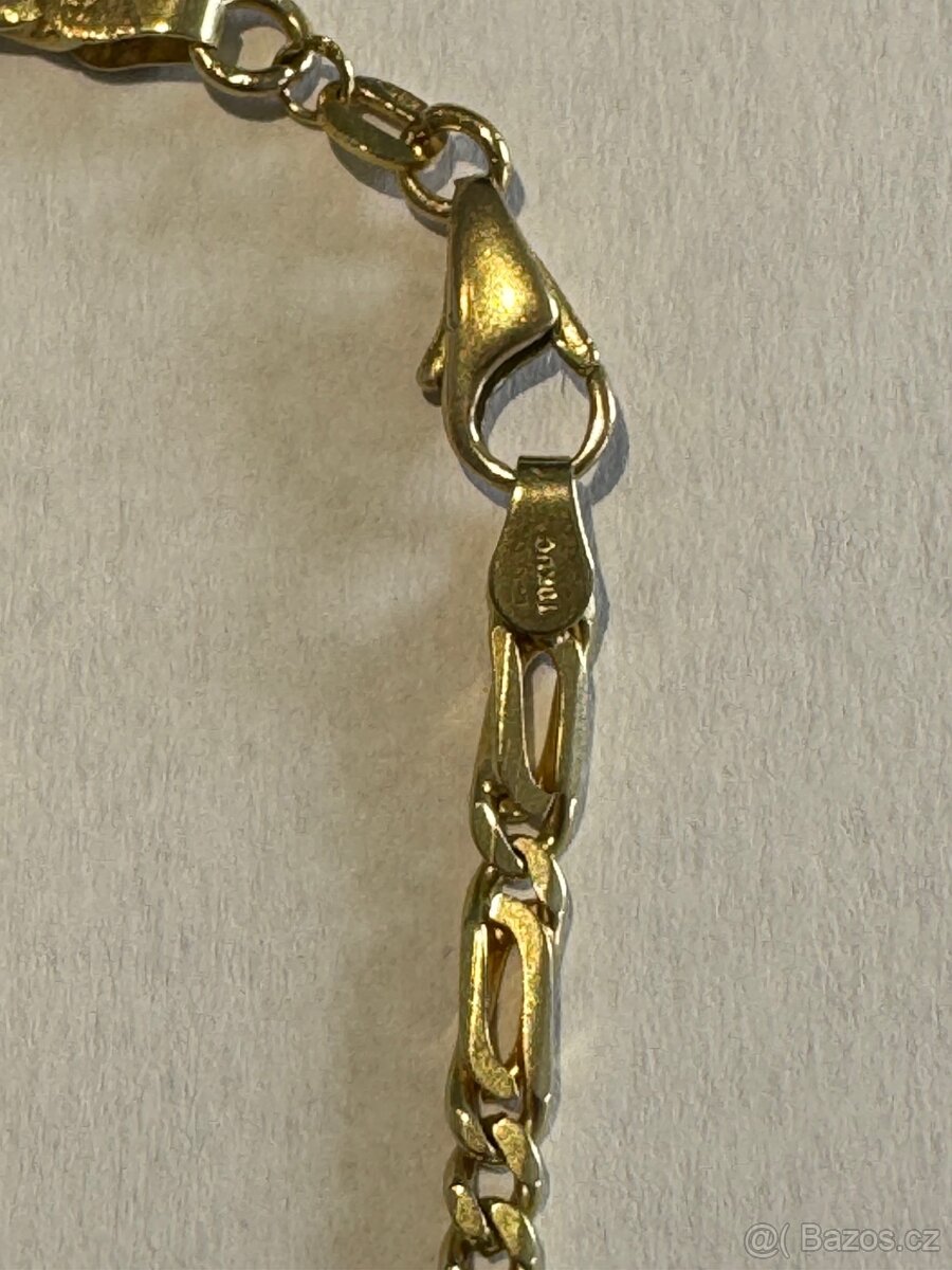 Zlatý řetěz 20,20 gr. 56 cm - 4