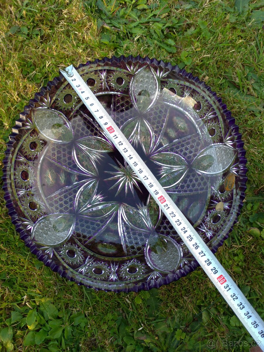 Skleněné dekorace a poháry Bohemia crystal - 4