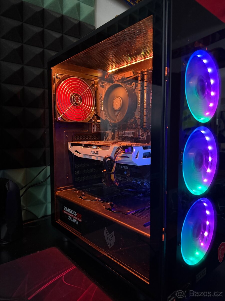 Herní Setup – PC (GTX 1060 6GB) + Dva 27" Monitory - 4