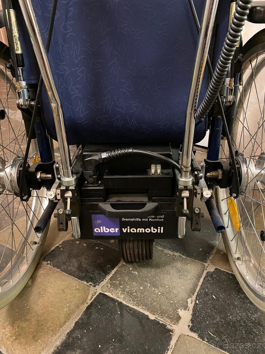 Elektrický vozík s ovládáním pro doprovod - 4