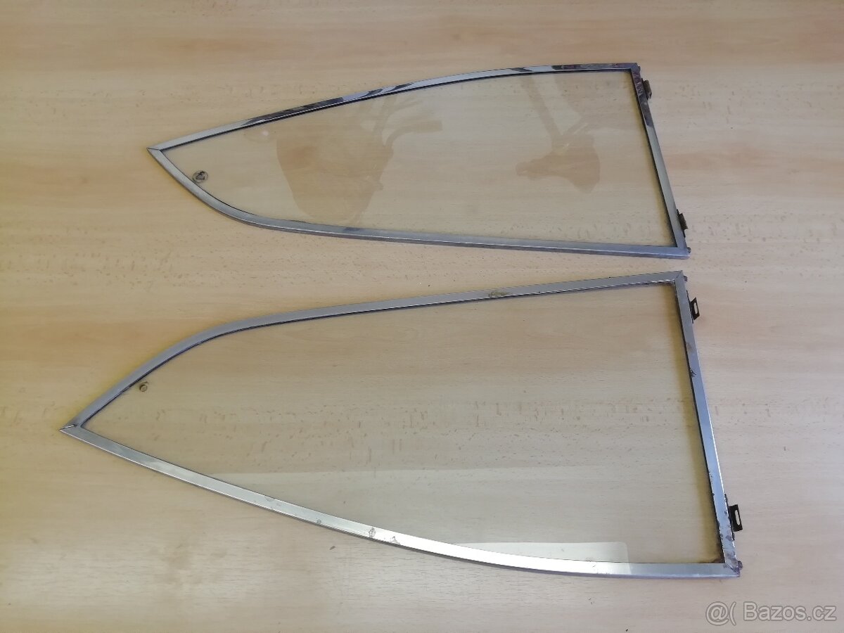 Fiat 850 Sport Coupe - skla, čelní, zadní, 2x pár vyklápěcí - 4