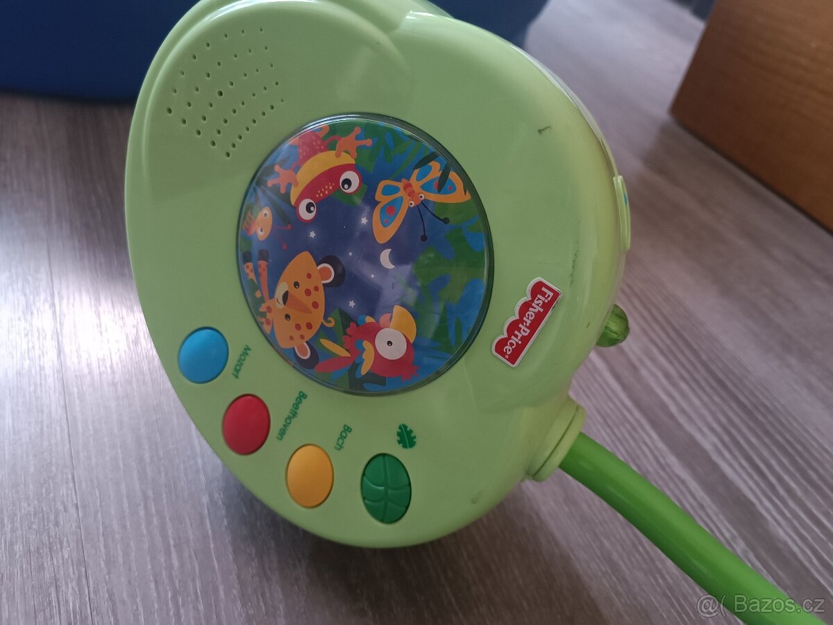 Velký kolotoč nad postýlku Fisher Price - 4
