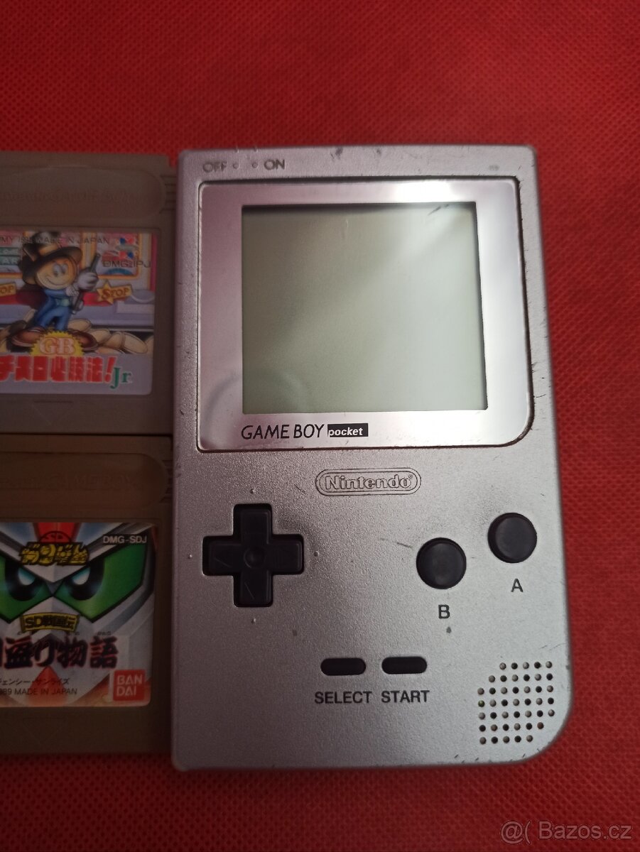 Nintendo Gameboy Pocket + Hry - 4
