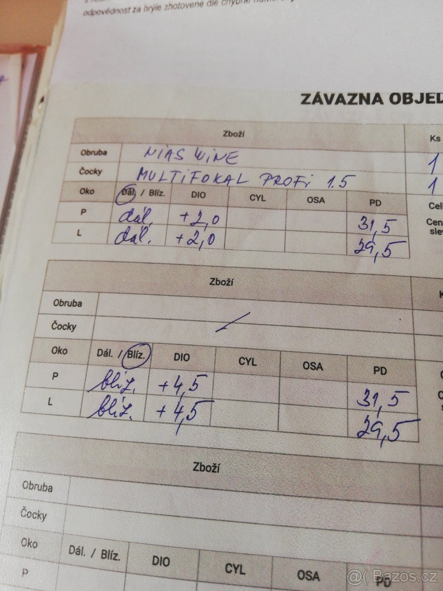 Prodám dioptrické brýle - 4