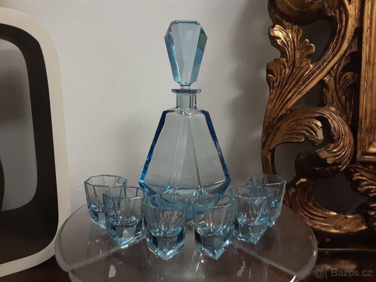 Likerová souprava Art Deco - 4