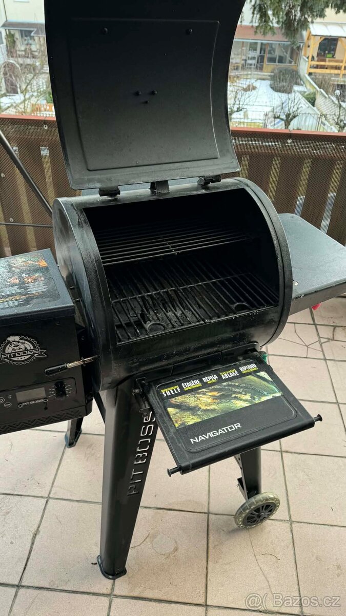 PitBoss 550,el.peletový grill - 4