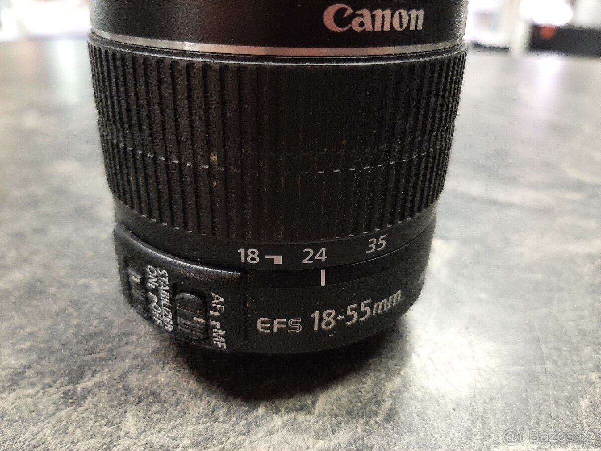Objektiv Canon efs 18-55mm - 4