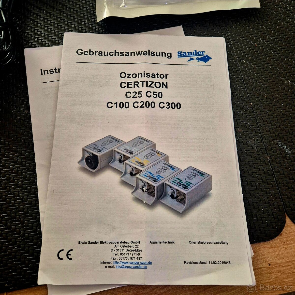 Ozonizátor Sander Certizon C50 - 4