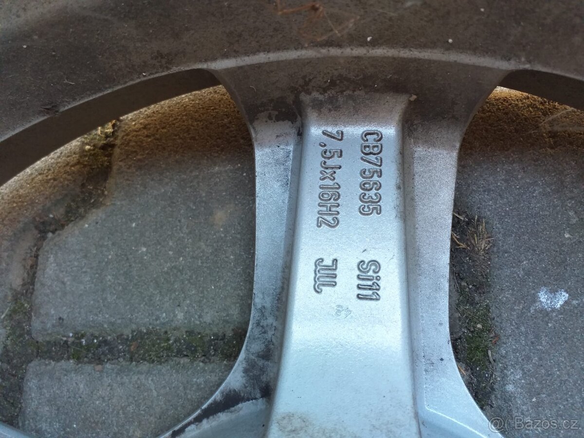 ALU disky 16", rozteč 5x114. ET 20 - 4