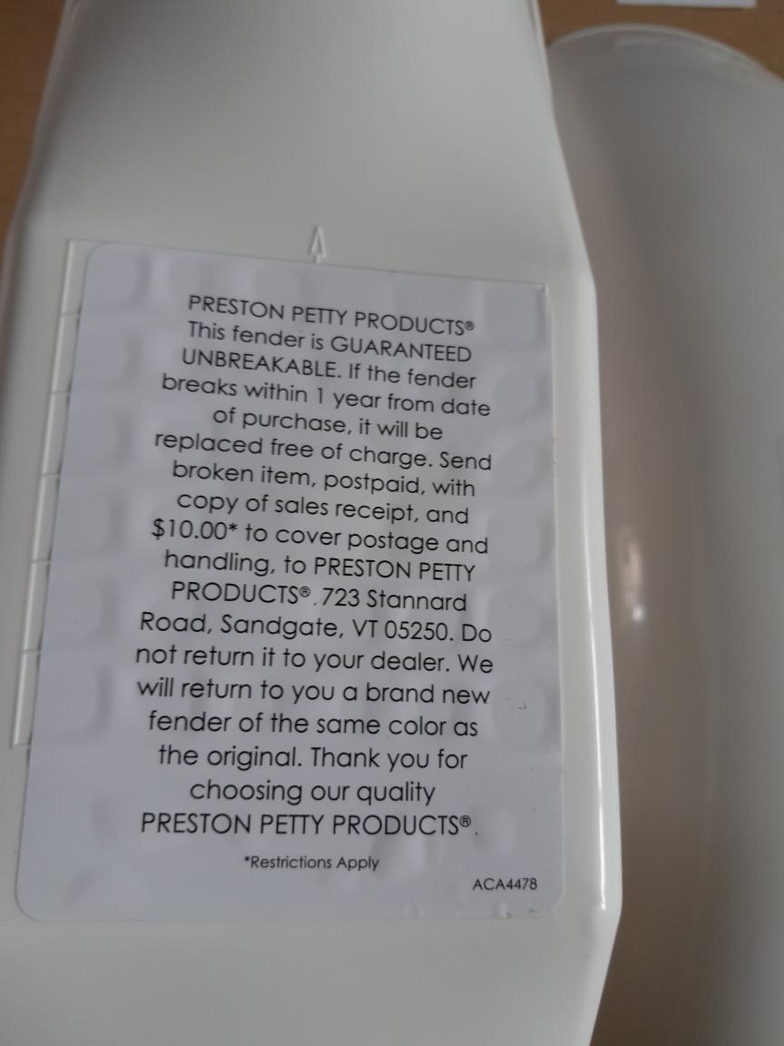 ČZ motokros,díly,blatníky Preston - 4