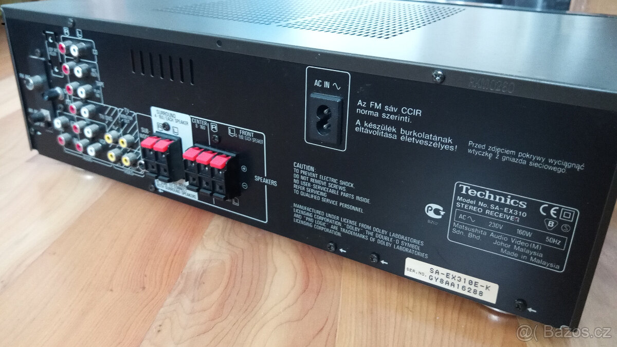 Receiver Technics SA-EX310 - 4