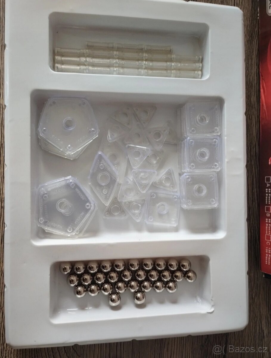 Magnetická stavebnice krystaly - 4