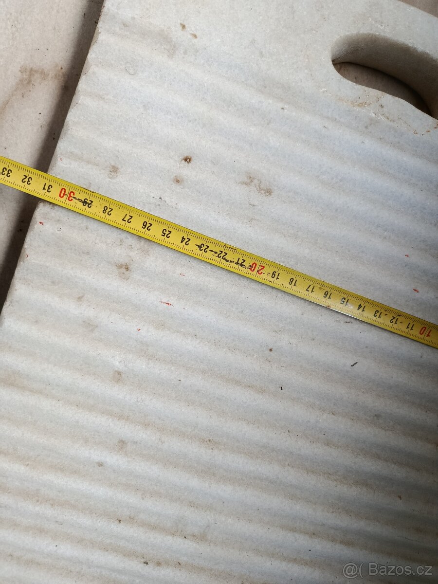 Starožitná mramorová valcha - jedinečná dekorace - 4