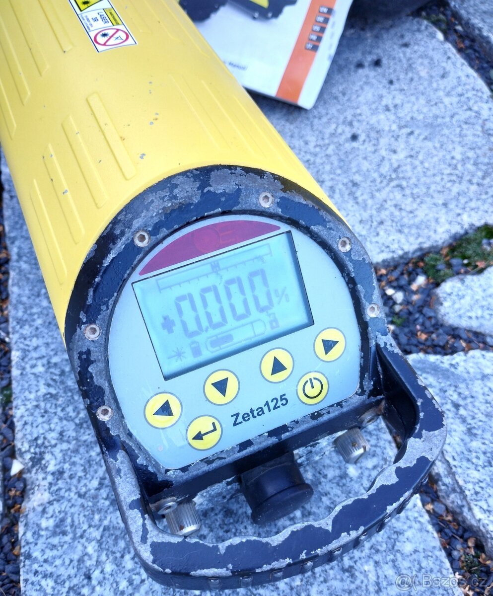 Potrubní laser Geomax ZETA 125 - 100% funkční - 4