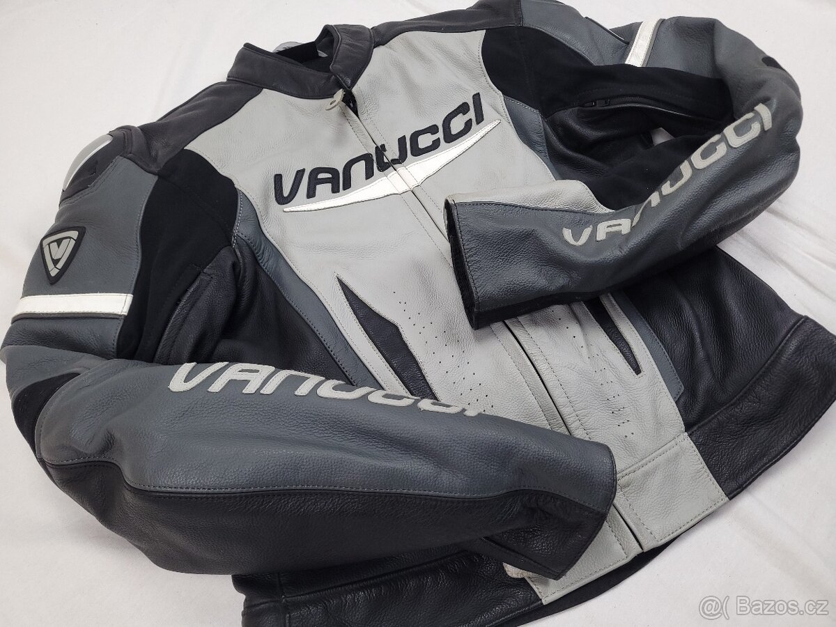 Vanucci VSJ Titan pánska kožená moto kombinéza L 52 - 4