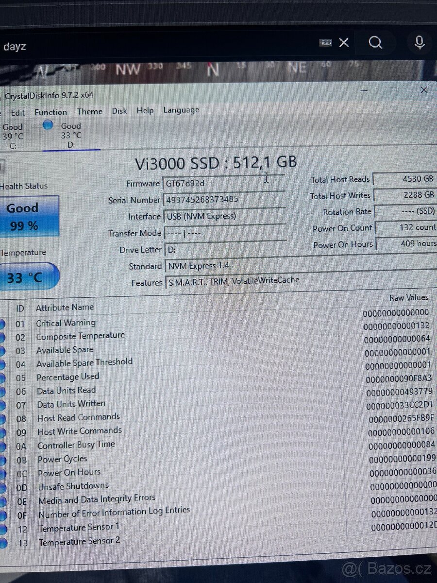 verbatim m2 nvme ssd v PCIE KARTE - 4