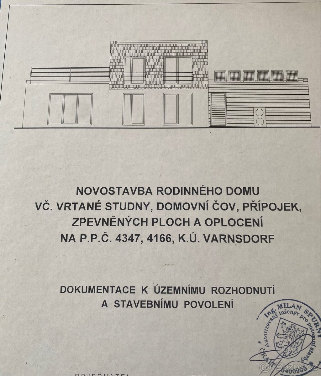 Stavebni pozemek+projekt domu 1172m2, Varnsdorf - 4