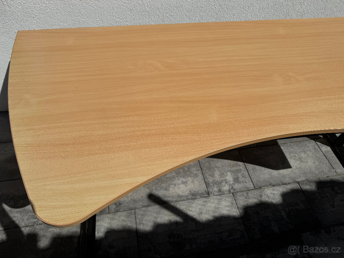 Kancelářský psací stůl polohovací - 2 kontejnery - TOP - 4