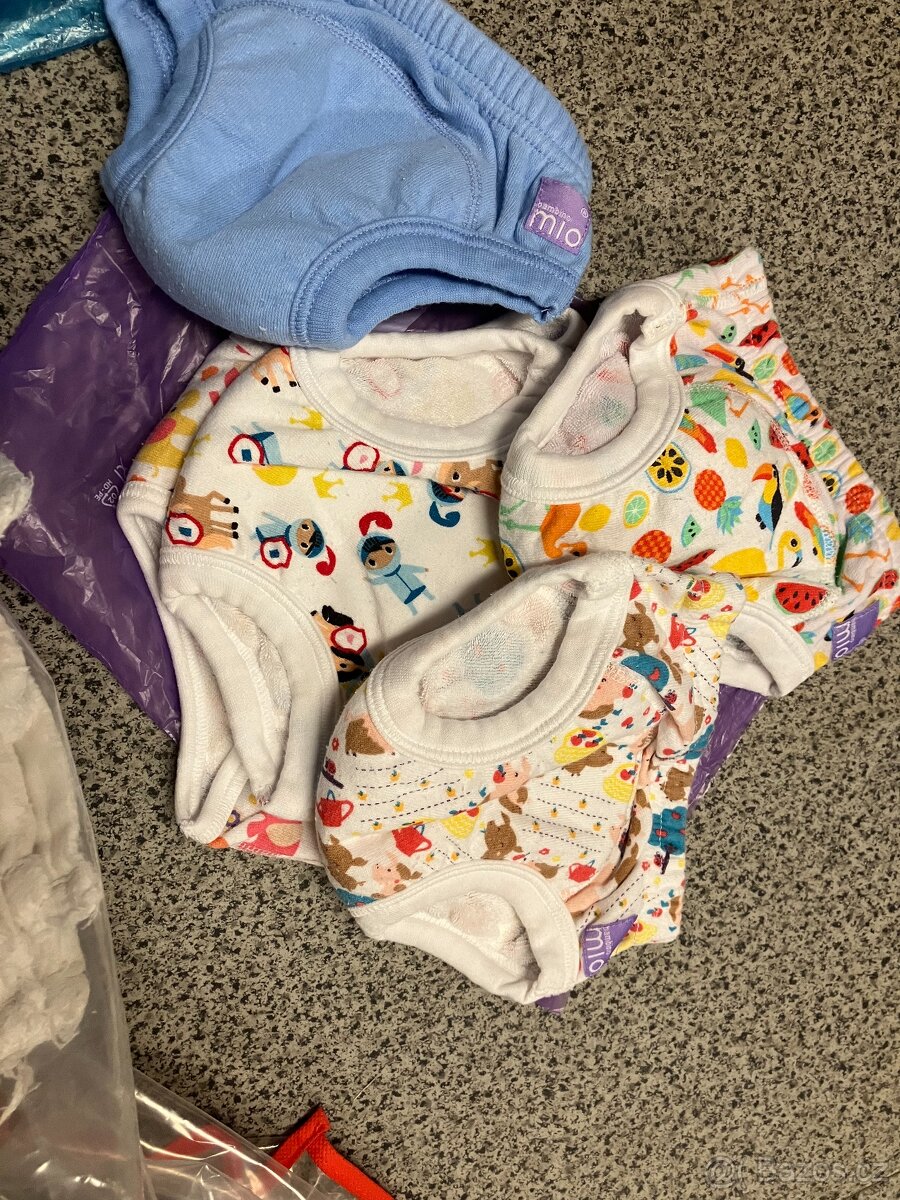 Látkové pleny Bambino mio - velký set - 4