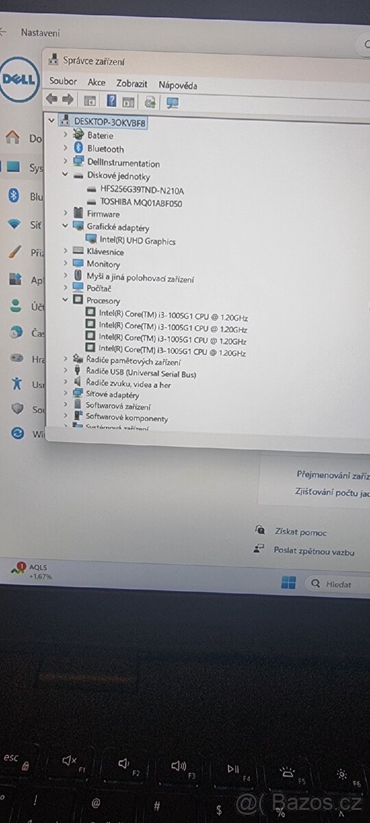 Dell Vostro 3501 i3 10g/8gb/256+500/Intel UHD G2/W11 - 4