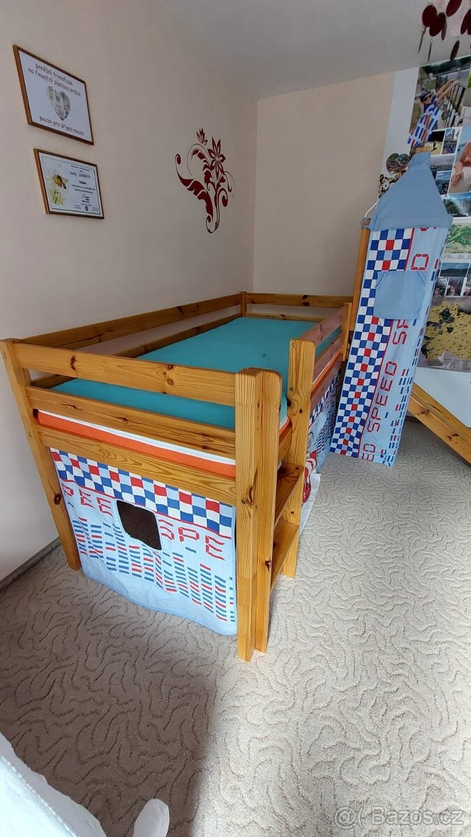 dětská postel se skluzavkou - 4