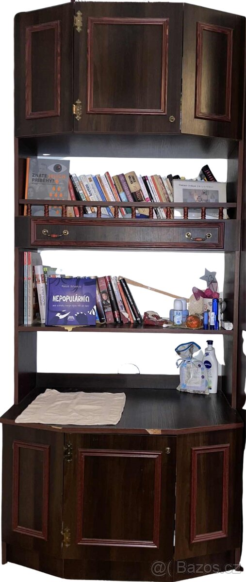 Rustikální set skříní (4ks) - 4