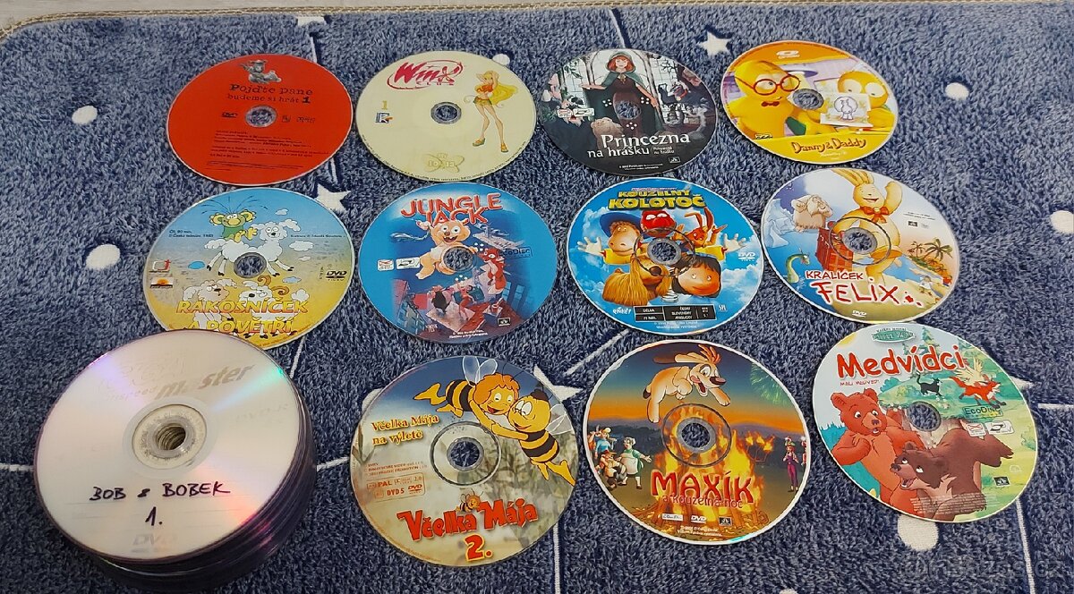 DVD filmy, hudba, mluvené pohádky - 4