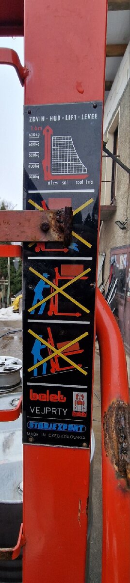 Elektrický vysokozdvyžný paletový vozík - 4