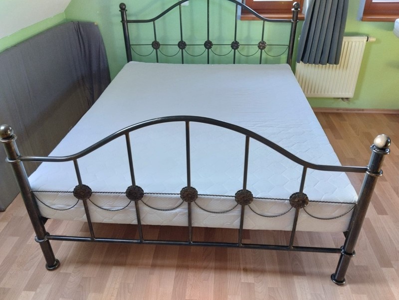 Kovová postel 160x200cm - 4
