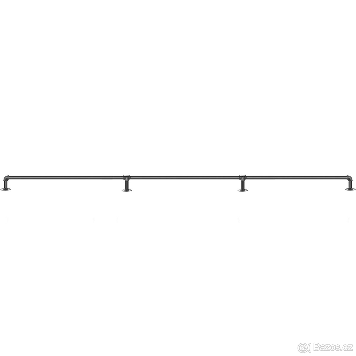Industriální ocelové schodišťové zábradlí 270 cm - 4