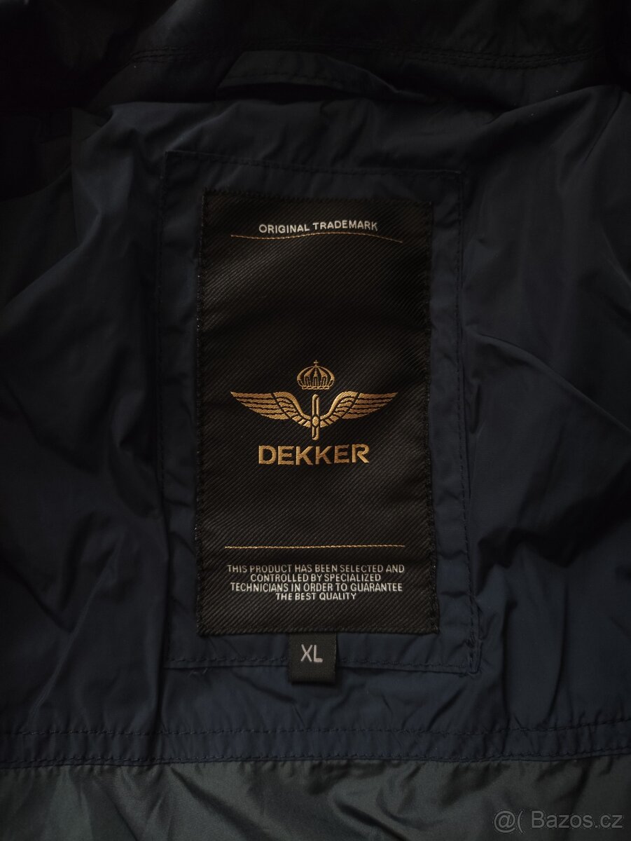 Dekker pánská péřová zimní bunda - vel. XL - 4