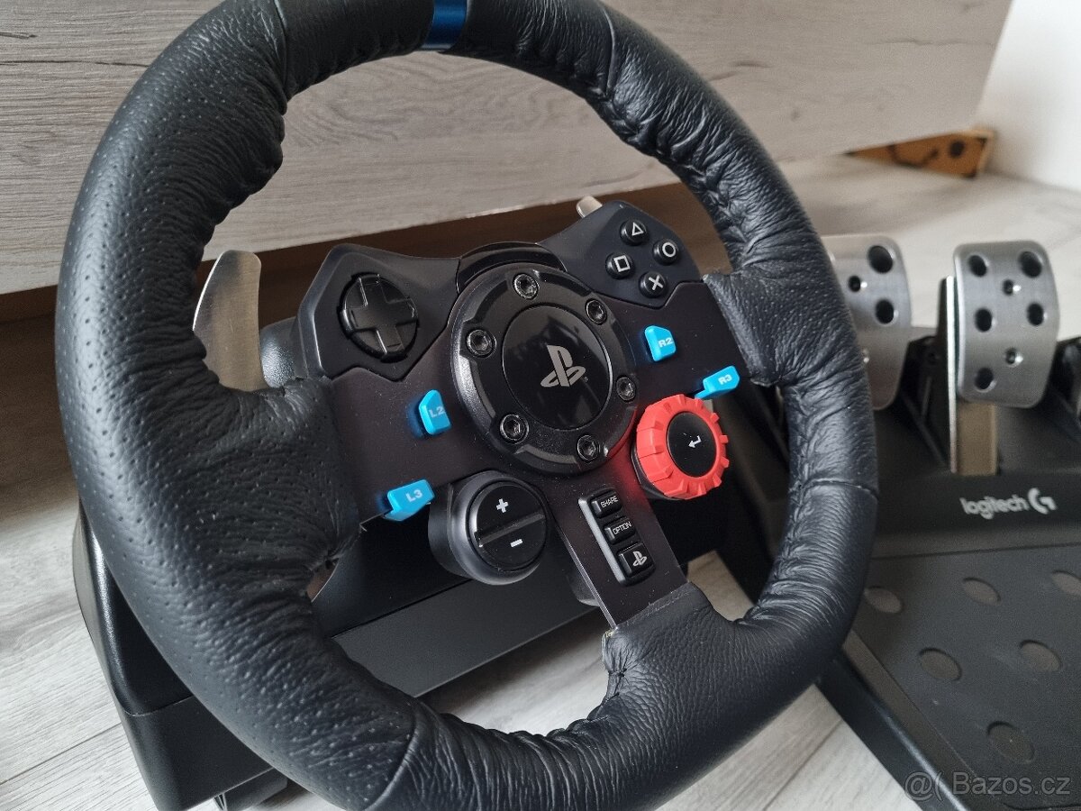 Herní volant Logitech G29 Force Feedback, dobrý stav - 4