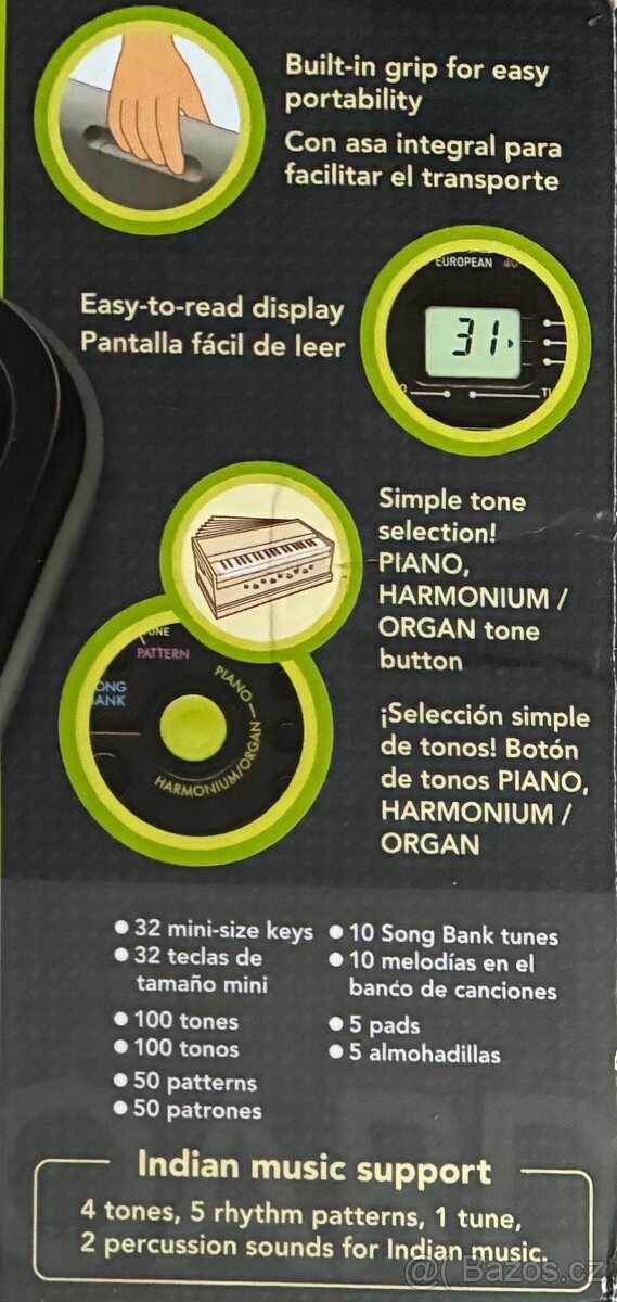 Klávesy Casio SA-47 - 4